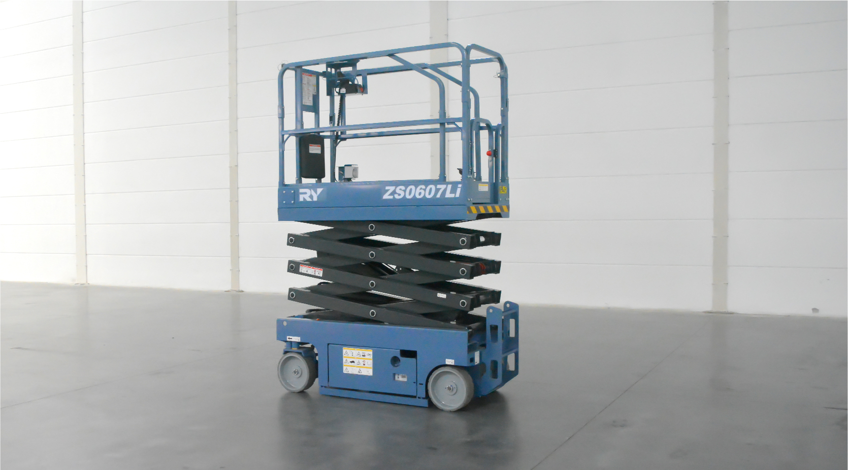 Piattaforme di lavoro aerea della serie R di nuova generazione Royal RS0406 - RS1212 