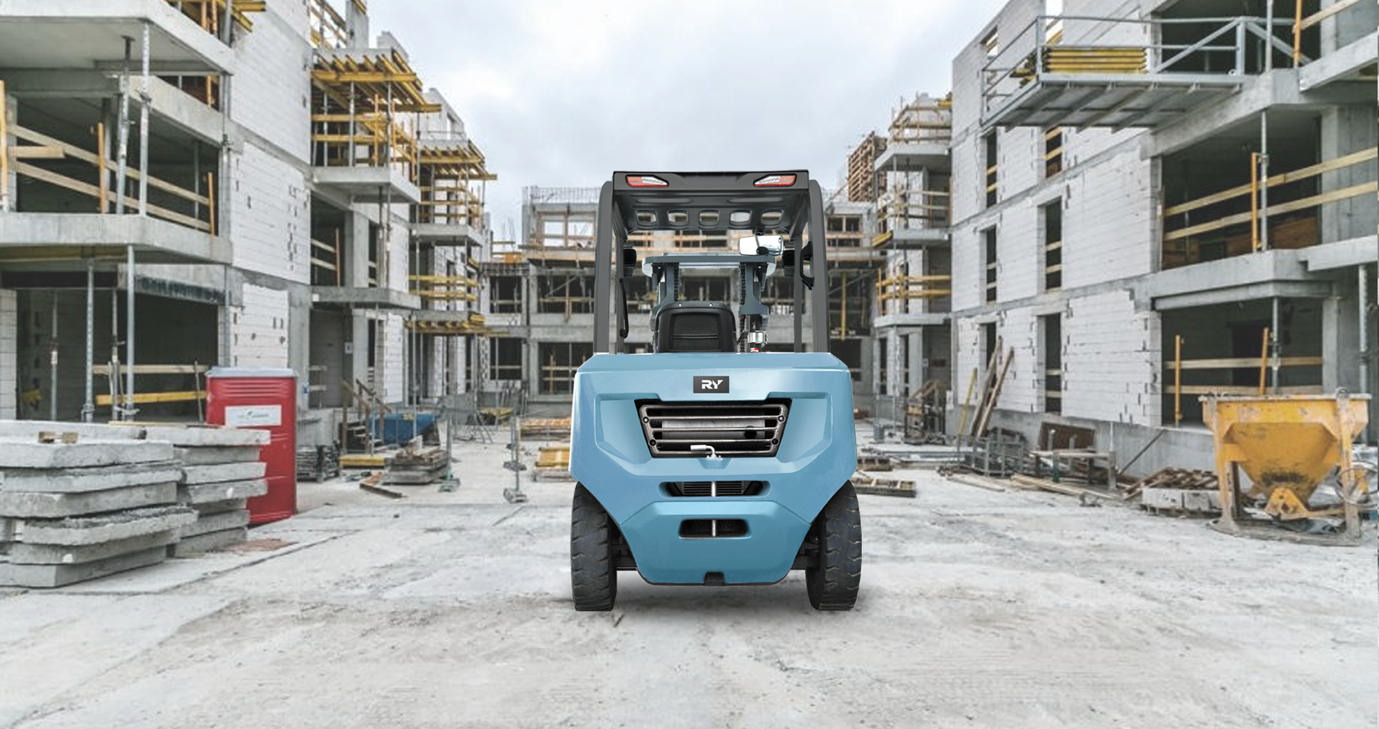 Royal's New Generation Pro Plus Series Series Combustion Forklifts 4.0-5.0 Tonns