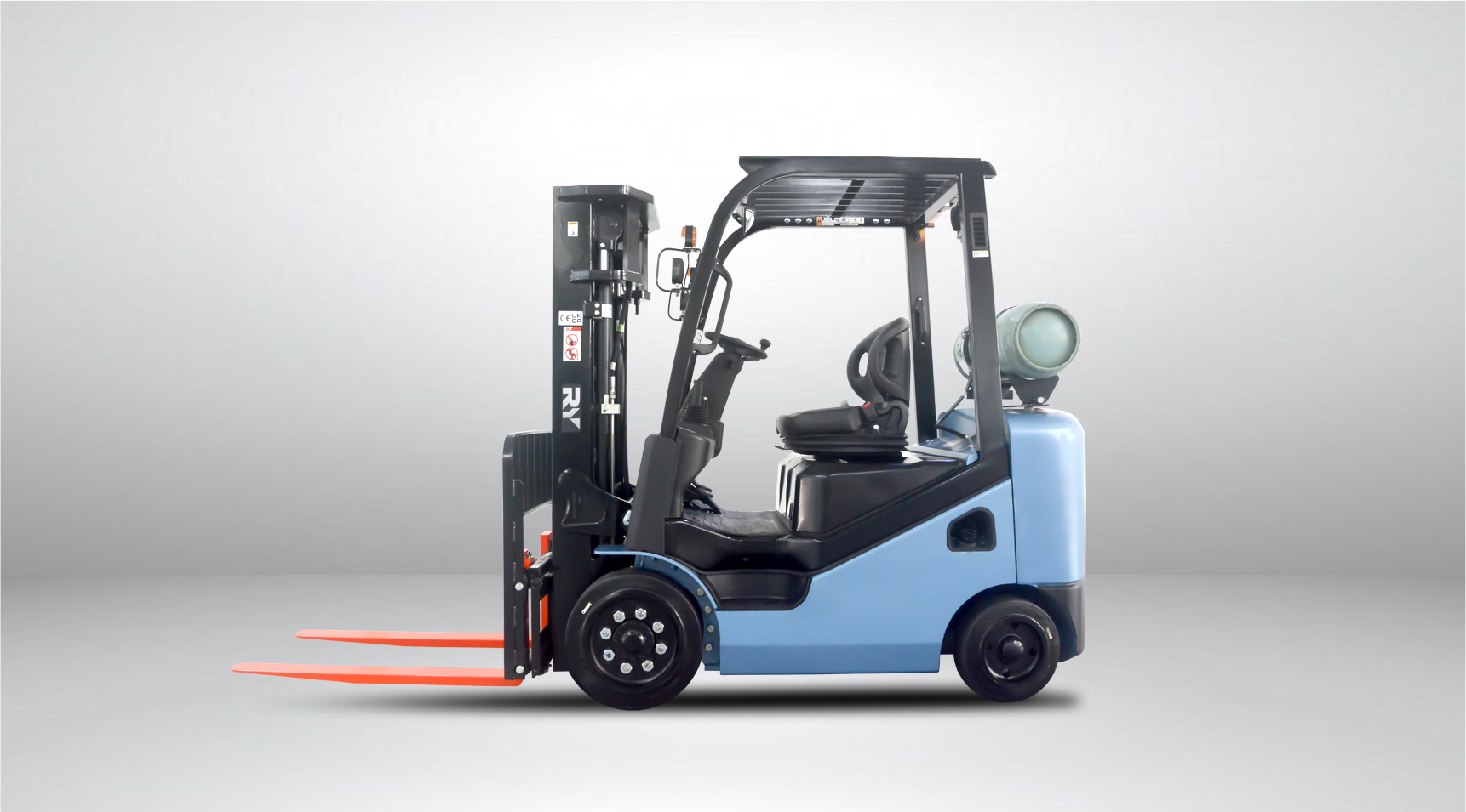 Carrello elevatore per pneumatici royal