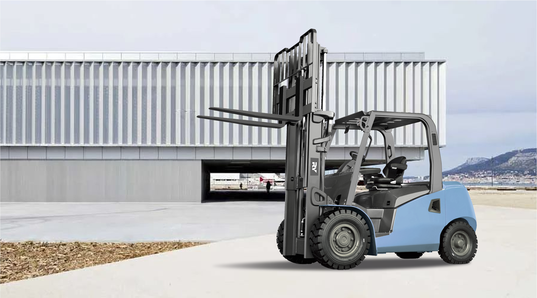 Royal's New Generation Pro Plus Series Series Combustion Forklifts 4.0-5.0 Tonns