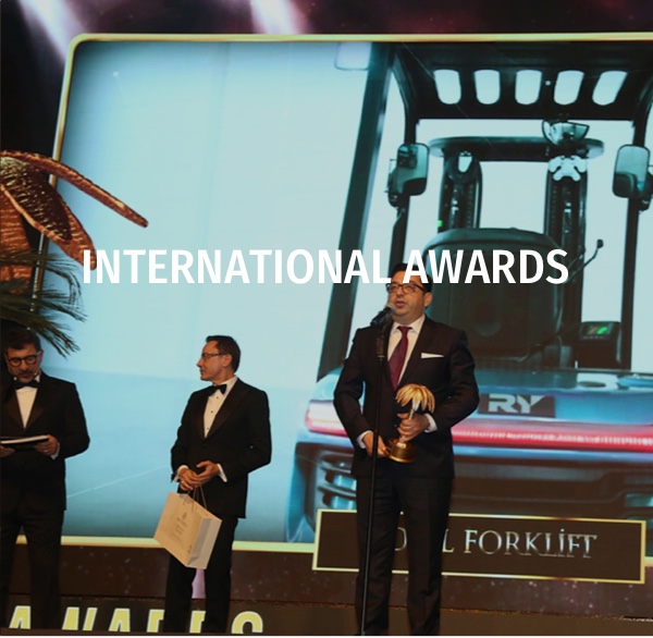 Riconoscimento del premio Electric Forklift International