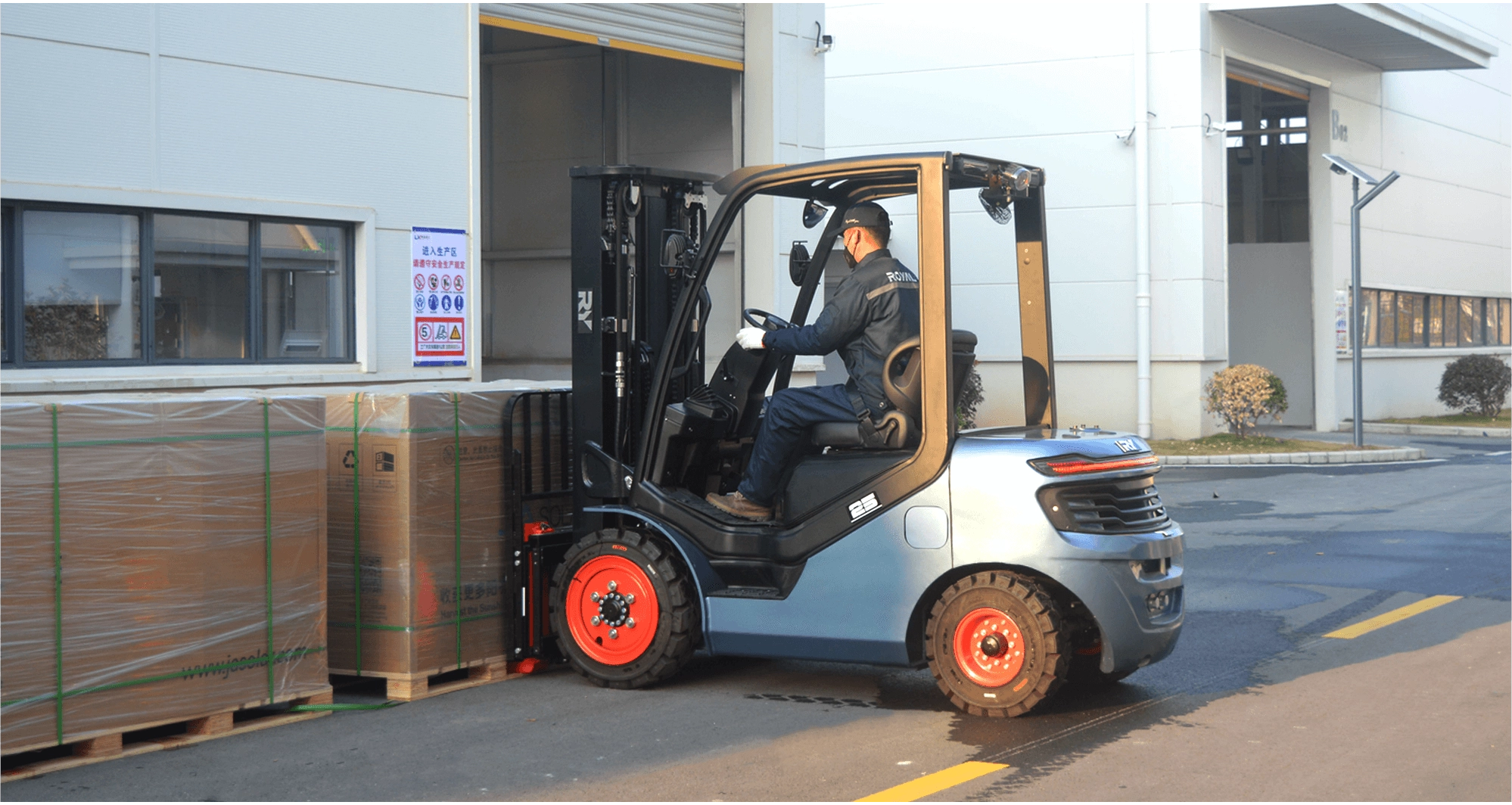 Serie di forcheria diesel di fascia alta